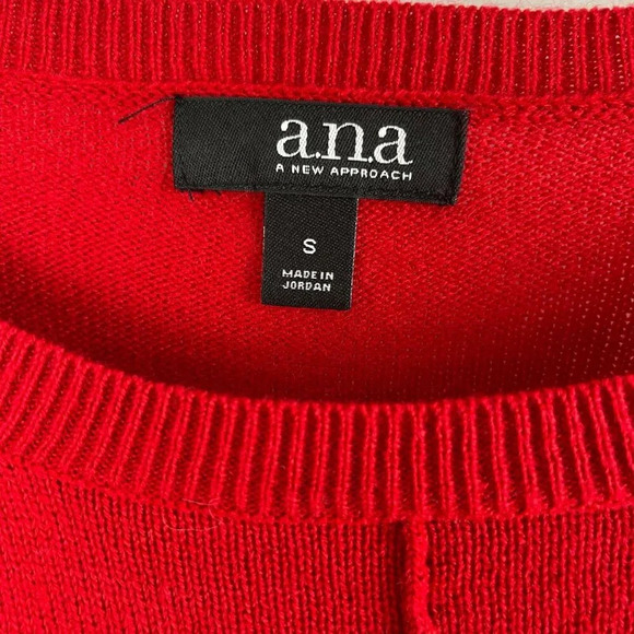 A.N.A A New Approach Women Long Sleeve Pullover Sweater Size S - Picture 3 of 6